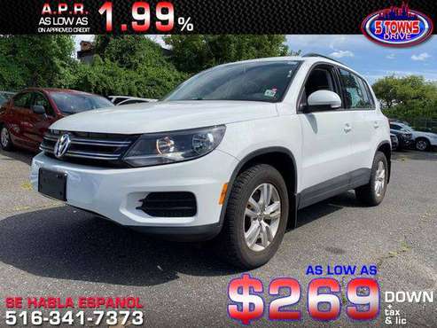 2015 Volkswagen Tiguan S **Guaranteed Credit Approval** for sale in Inwood, NY