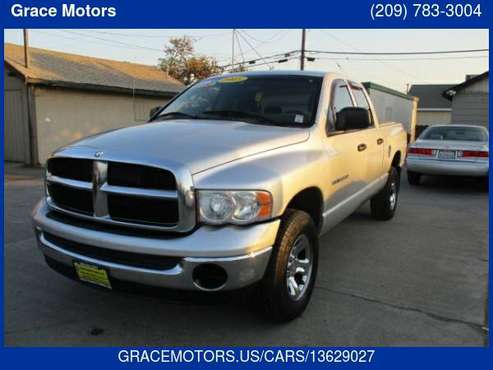 2005 Dodge Ram 1500 4dr Quad Cab 140.5" WB 4WD SLT Your Job is Your... for sale in Manteca, CA