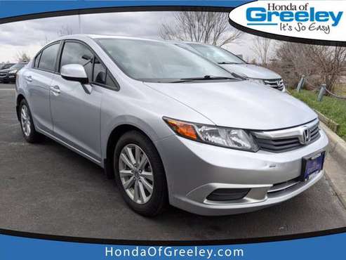 2012 Honda Civic Sdn EX - - by dealer - vehicle for sale in Greeley, CO