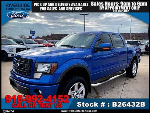 2013 Ford F-150 FX4 4WD TRUCK -EZ FINANCING -LOW DOWN! - cars &... for sale in Tulsa, OK