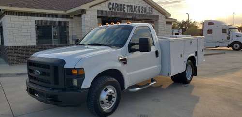 2008 FORD F350 SINGLE CAB DUALLY UTILITY BED 2WD DUALLY 111-K..!!!!... for sale in Arlington, TX