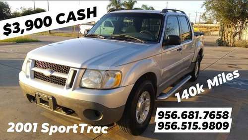 2001 Ford Explorer Sport trac 140k millas - cars & trucks - by owner... for sale in Alamo, TX