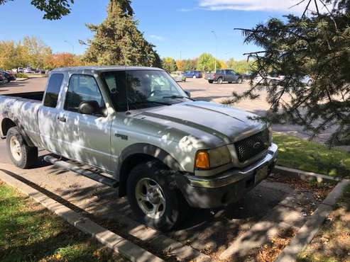 2002 Ford Ranger 4x4 Super Cab for sale in Fort Collins, CO