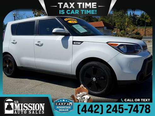 2016 KIA Soul FOR ONLY 180/mo! - - by dealer for sale in Vista, CA