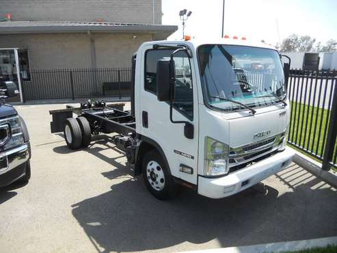 2016 isuzu NPR gas cab & chasiss 12, 000GVW TRUCK FOR BOX FLATBED for sale in Los Angeles, CA