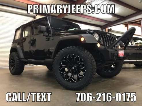 2014 Jeep Wrangler Unlimited IN HOUSE FINANCE - FREE SHIPPING - cars... for sale in DAWSONVILLE, SC