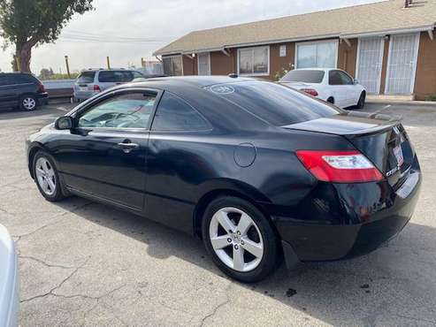2006 HONDA CIVIC EX 2DR BLACK, AUTOMATIC, - cars & trucks - by... for sale in Modesto, CA
