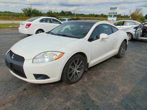 2011 Mitsubishi Eclipse Glacier White Buy Here Pay Here WE FINANCE -... for sale in New Albany, OH