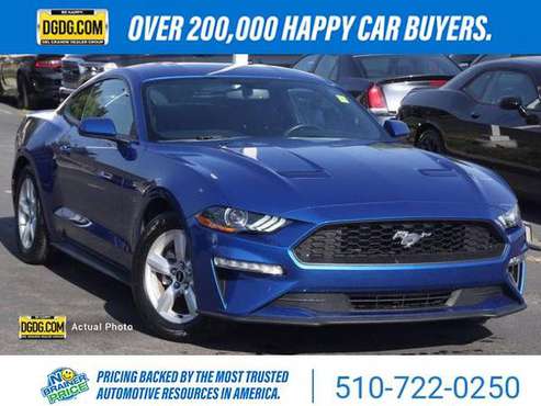 2018 Ford Mustang EcoBoost Premium coupe Nbg - cars & trucks - by... for sale in Newark, CA