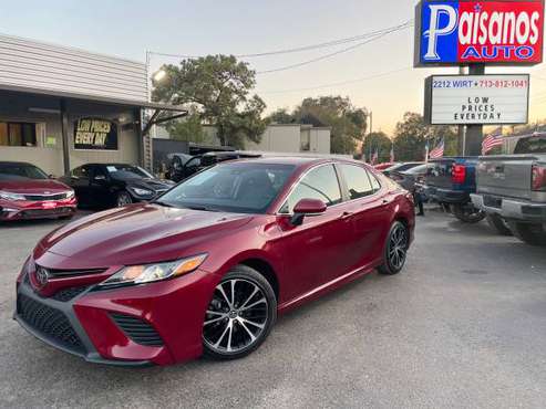 2018 TOYOTA CAMRY SE*LEATHER*CAMERA**LANE&PARKING... for sale in Houston, TX