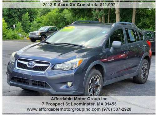 2013 Subaru XV Crosstrek Limited AWD118K miles Power Roof Navigation L for sale in leominster, MA