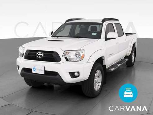 2013 Toyota Tacoma Double Cab PreRunner Pickup 4D 6 ft pickup White for sale in Washington, District Of Columbia