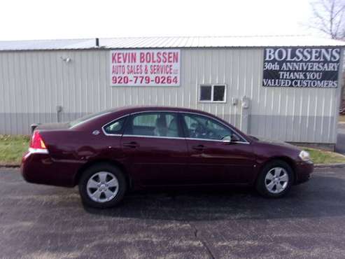 2007 Chevy Impala LT 4dr - cars & trucks - by dealer - vehicle... for sale in Hortonville, WI