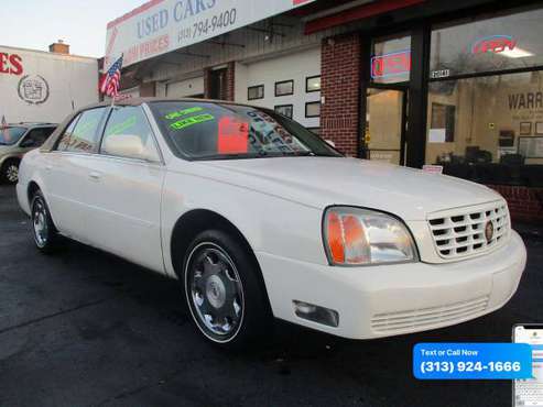 2001 Cadillac Deville Luxury (DHS) - BEST CASH PRICES AROUND! - cars... for sale in Detroit, MI