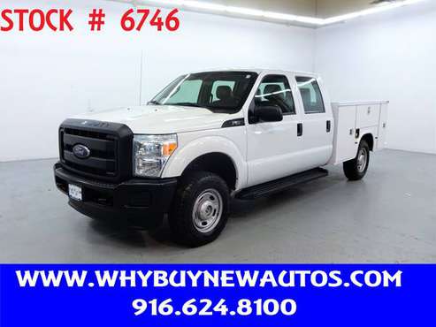 2012 Ford F250 Utility 4x4 Crew Cab Only 50K Miles! - cars & for sale in Rocklin, CA