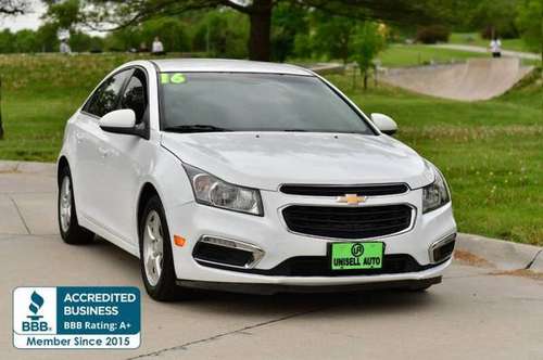 2016 Chevrolet Cruze Limited 1LT Auto 4dr Sedan w/1SD 30,960 Miles -... for sale in Omaha, IA
