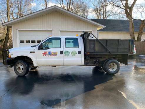 2002 Ford F-350 dump bed crew cab 4wd for sale in Indianapolis, IN