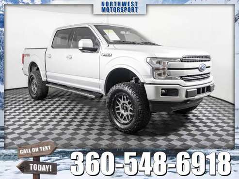 Lifted 2018 *Ford F-150* Lariat FX4 4x4 - cars & trucks - by dealer... for sale in Marysville, WA