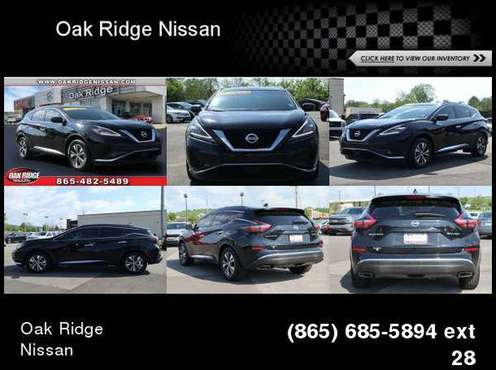 2019 Nissan Murano SV - - by dealer - vehicle for sale in Oak Ridge, TN