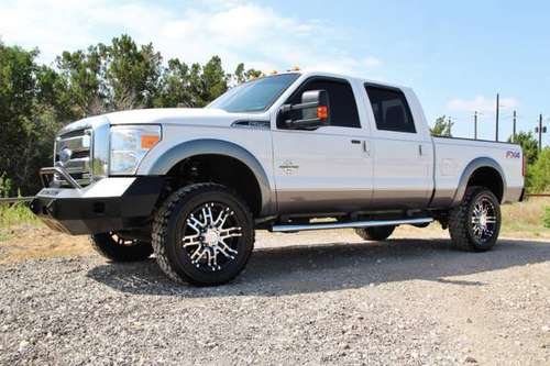 2014 FORD F250 LARIAT 4X4 - IRON CROSS - 20s & 35s - LOADED - 1 OWNER! for sale in Liberty Hill, TX