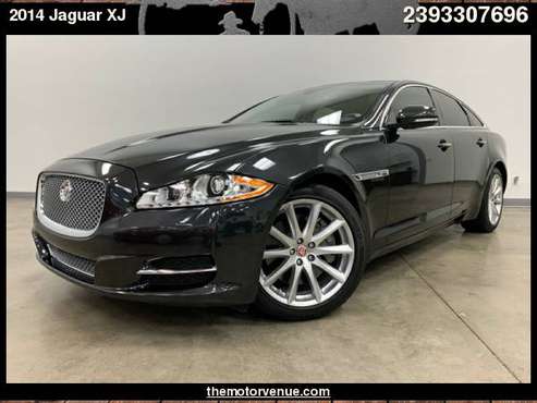 2014 Jaguar XJ 4dr Sdn RWD with Outside Temp Gauge for sale in Naples, FL