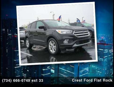 2019 Ford Escape SE - - by dealer - vehicle automotive for sale in FLAT ROCK, MI