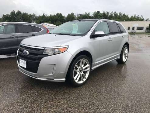 2013 FORD EDGE SPORT AWD SUV with 3.7L 6 cyl 74100 miles for sale in Wautoma, WI