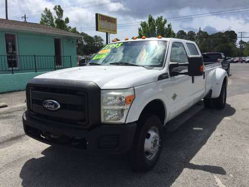 2011 FORD F350 SUPERDUTY SUPERCREW 4 DOOR 4X4 6.7 DIESEL DUALLY W 146K for sale in Wilmington, NC