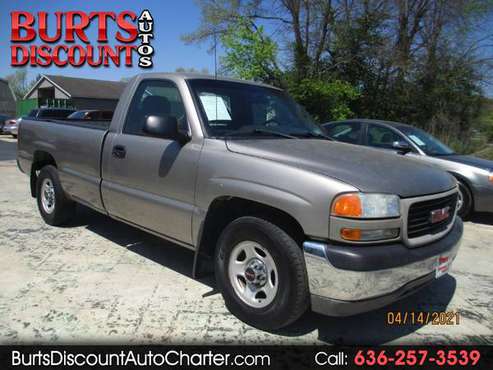 2002 GMC Sierra 1500 Regular Cab Long Bed w/Manual 2WD - cars & for sale in Pacific, MO