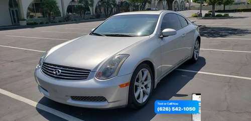 2004 Infiniti G35 Base RWD 2dr Coupe - cars & trucks - by dealer -... for sale in Covina, CA