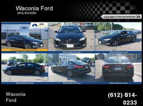 2016 Ford Focus SE - cars & trucks - by dealer - vehicle automotive... for sale in Waconia, MN