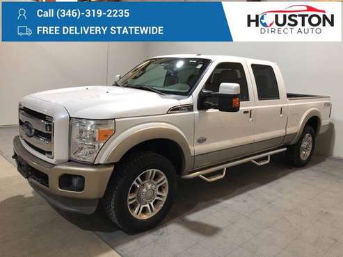 2012 Ford F-250SD King Ranch *IN HOUSE* FINANCE 100% CREDIT APPROVAL... for sale in Houston, TX