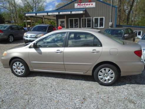 2003 Toyota Corolla ( 128k) 1 8L/40 MPG ( 16 ) Toyota s on SITE for sale in Hickory, TN