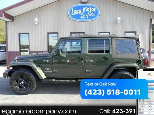 2007 Jeep Wrangler Unlimited Sahara 4WD - EZ FINANCING AVAILABLE! for sale in Piney Flats, TN