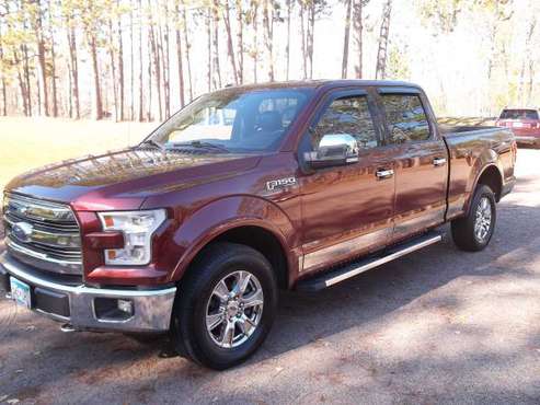 2016 Ford F150 Lariat Super Crew 4WD - cars & trucks - by dealer -... for sale in outing, MN