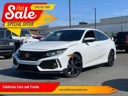 2019 Honda Civic Sport 4dr Sedan CVT EASY APPROVALS! - cars & trucks... for sale in Spring Valley, CA