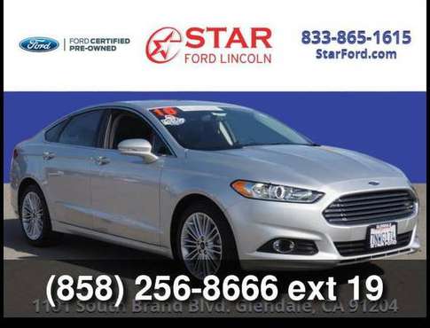 2016 Ford Fusion SE - cars & trucks - by dealer - vehicle automotive... for sale in Glendale, CA
