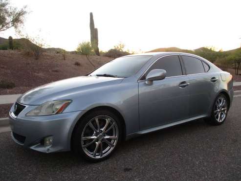 2006 LEXUS IS 350 WITH NAV AND BACKUP CAMERA - cars & trucks - by... for sale in Phoenix, AZ