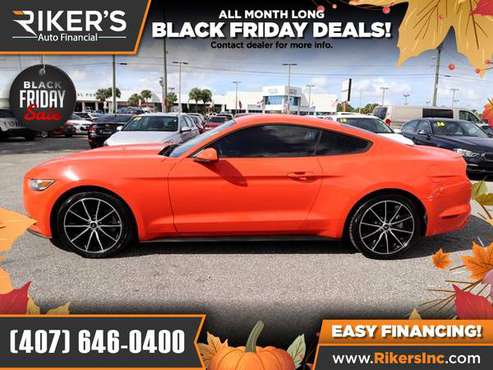 $219/mo - 2015 Ford Mustang EcoBoost Premium - 100 Approved! - cars... for sale in Kissimmee, FL