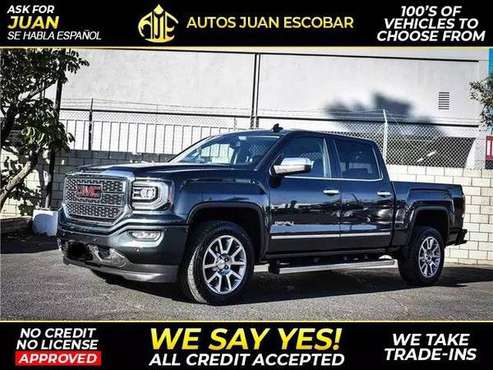 2018 Gmc Sierra $5000 Down Payment Easy Financing! Todos Califican -... for sale in Santa Ana, CA