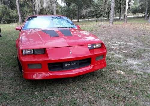 💋 ☎1988 CAMARO IROC Z28-G92 PACKAGE /5 SPEED MANUAL & HARDTOP (RARE)... for sale in DUNNELLON, FL