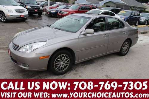 2004 *LEXUS *ES *330 LEATHER SUNROOF CD KEYLES ALLOY GOOD TIRES 029190 for sale in posen, IL