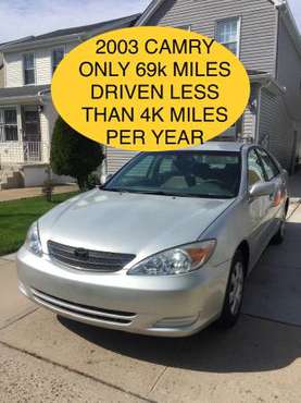 2003 TOYOTA CAMRY ONLY 69k MILES RUNS AND DRIVES BRAND NEW MUST SEE for sale in Queens Village, NY