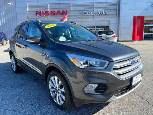 ~~~~~~~ 2017 Ford Escape Titanium 4wd ~~~~~~~ - cars & trucks - by... for sale in Barre, VT