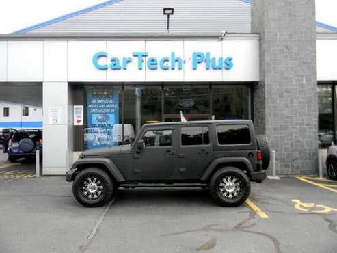 2013 Jeep Wrangler UNLIMITED SPORT 4WD 3 6L V6 LIFTED WITH HARDTOP for sale in Plaistow, MA
