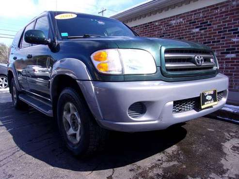 2001 Toyota Sequoia SR5 4x4, 281k Miles, Auto, Green/Tan Leather,... for sale in Franklin, NH