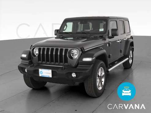 2019 Jeep Wrangler Unlimited Sport SUV 4D suv Black - FINANCE ONLINE... for sale in Brooklyn, NY