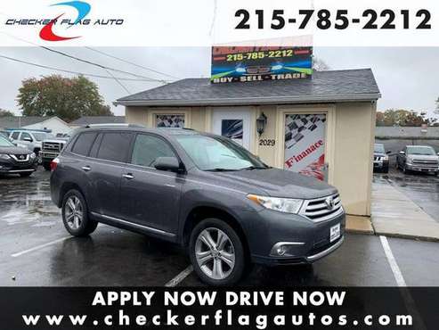 2012 Toyota Highlander Limited 4WD EVERYBODY GETS APPROVED! - cars &... for sale in Croydon, PA