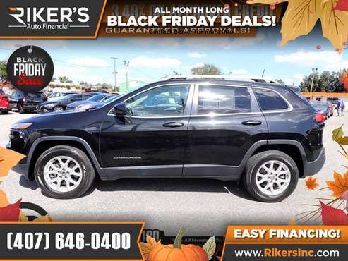 $206/mo - 2016 Jeep Cherokee Latitude - 100 Approved! - cars &... for sale in Kissimmee, FL