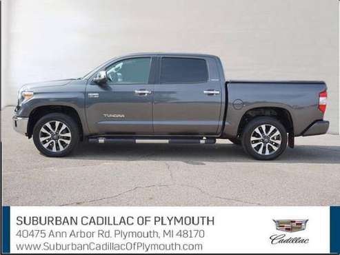 2018 Toyota Tundra truck Platinum - Toyota Magnetic Gray - cars &... for sale in Plymouth, MI